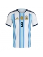 Moške Nogometnih dresov Argentina Julian Alvarez #9 Domači SP 2026 Kratki rokavi Moške Nogometnih dresov Argentina Julian Alvarez #9 Domači SP 2026 Kratki rokavi